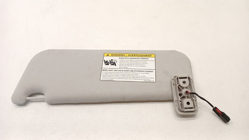 16-21 JAGUAR X260 XF SUN VISOR SUNVISOR SHADE RIGHT PASSENGER FRONT OEM 052725B