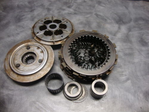2007 Kawasaki Ninja ZX600 ZX 600 Clutch Plates Parts Spring Bolt Bearing L3