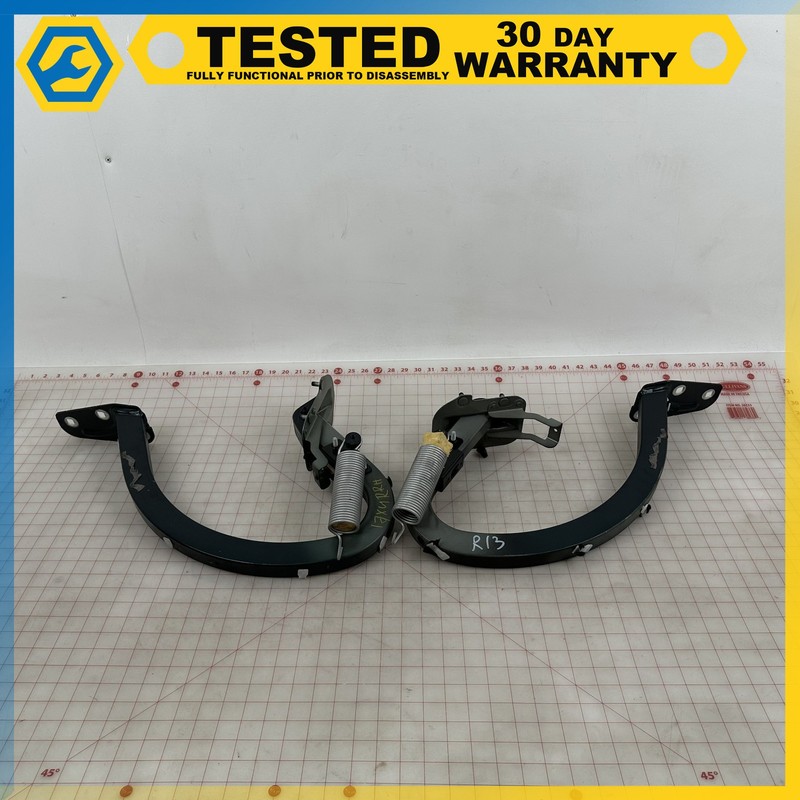 17-20 JAGUAR XE REAR LEFT & RIGHT TRUNK LID HINGES PAIR SET OEM