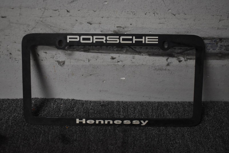 PORSCHE TRIM LICENSE BRACKET FACTORY OEM