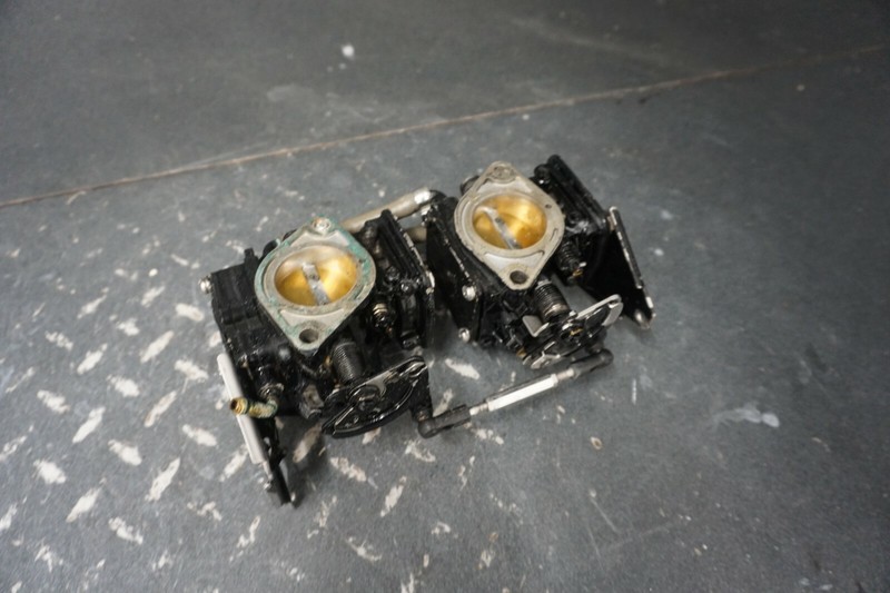 1996-1997 Sea-Doo GTX GSX XP SPX OEM Carburetor Dual Carbs Ass'y NO CHOKE FLAPS