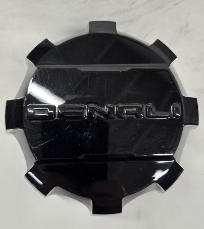 2021-2025 GMC Sierra Denali 2500 3500 OEM Black Center Cap 5957 84604598