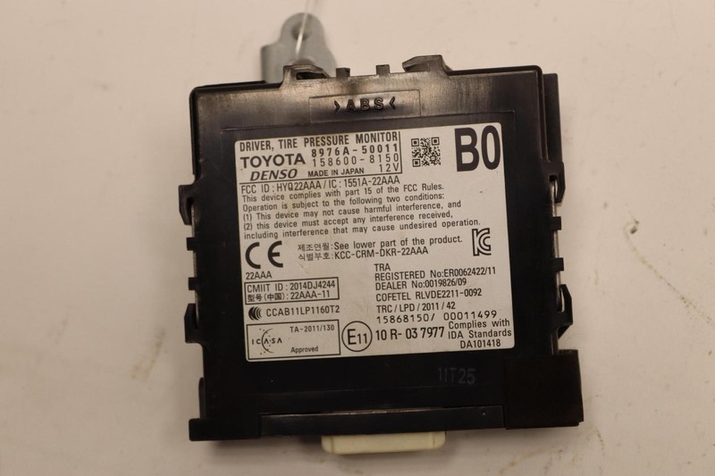 2016-2017 LEXUS LS460 LS600H TPMS TIRE PRESSURE MONITOR CONTROL MODULE OEM