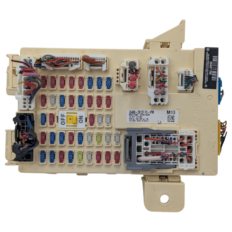 2012-2017 Hyundai Veloster Interior Fuse Box Cabin Relay Junction 954002V071 OEM