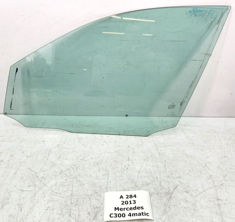 ✅ 2008-2014 OEM Mercedes W204 C300 Front Left Driver Side Door Window Glass