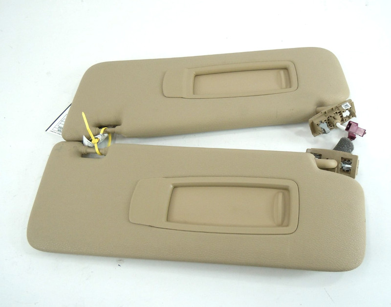 2011-2017 BMW X3 Sun Shade Visor Pair Left Right Illuminated OEM