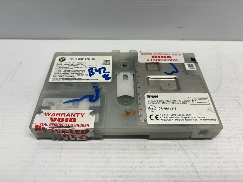 19-24 BMW 330I TELEMATICS COMMUNICATION CONTROL MODULE ROOF 84105b32170