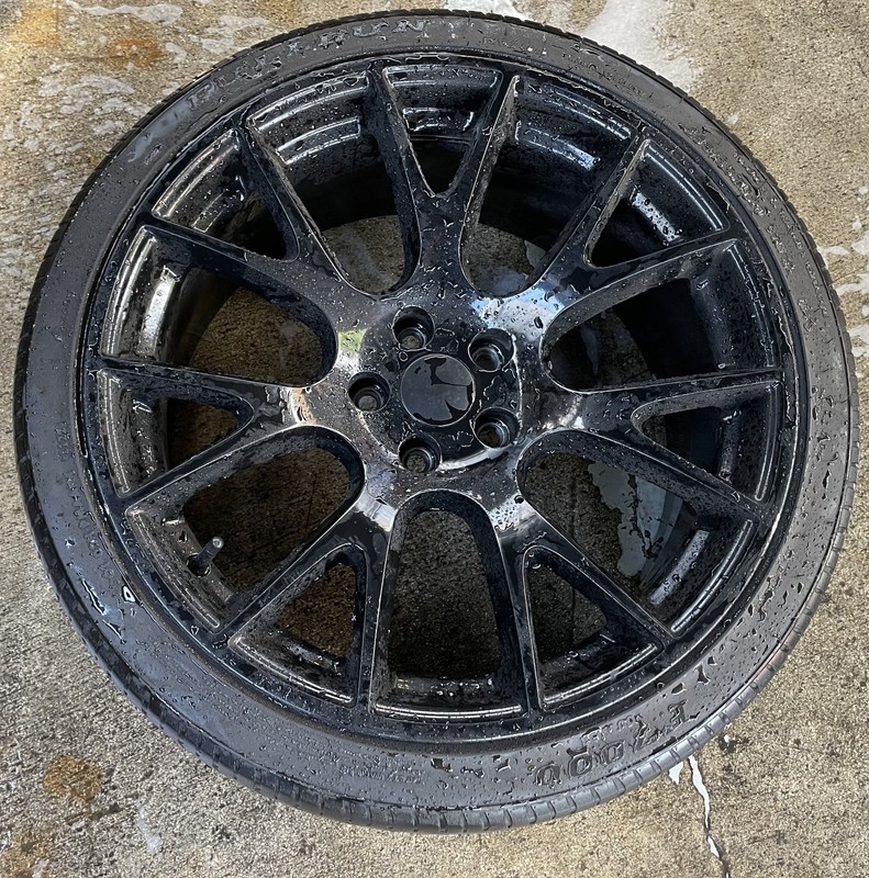 FOR 2017-2022 INFINITI Q60 20" WHEEL RIM 255/35ZR20 W/ TIRE (ONLY 1) #ML1-WH1038