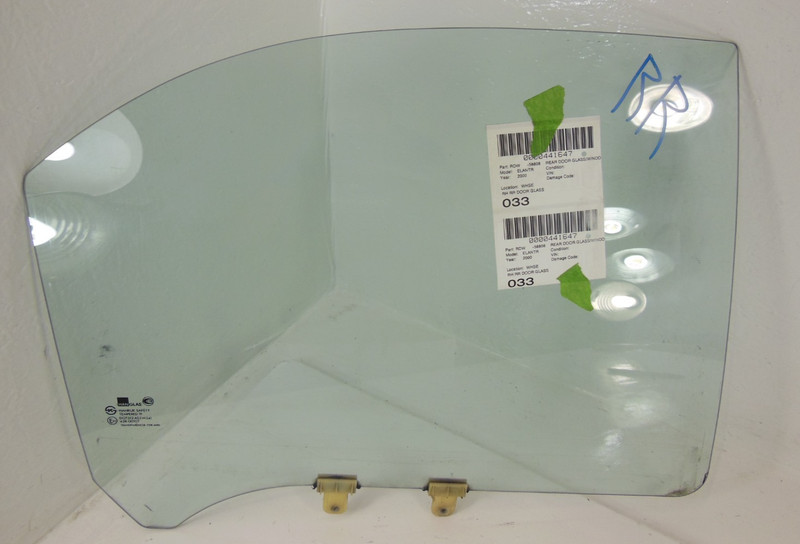 1996-2000 Hyundai Elantra Rear Door Window Glass Passenger Right OEM