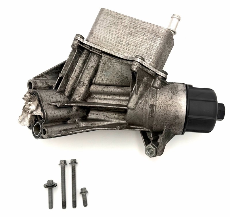 ✅ 2014-19 RAM 1500 Diesel 3.0L V6 OEM ENGINE OIL FILTER HOUSING COOLER ASSEMBLY