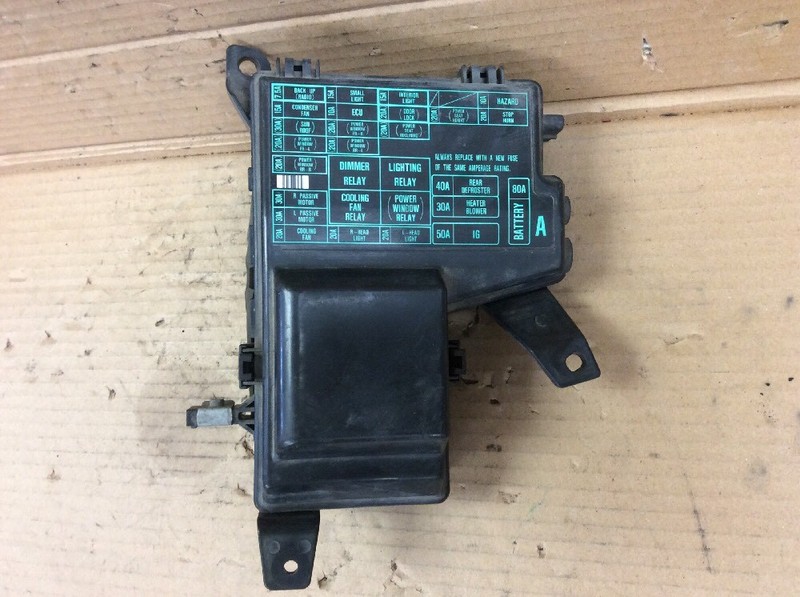 91 1991 Accord LX EX Main Fuse Relay Box Assembly “A6” Used OEM
