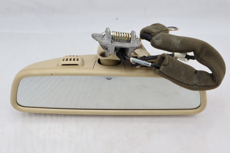 ✔MERCEDES W212 W218 E63 E350 E550 CENTER REAR VIEW MIRROR AUTO DIM TAN OEM