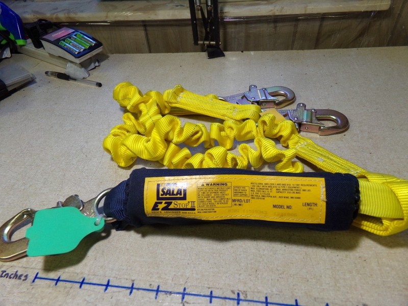DBI SALA 1221006 6' EZ Stop ll Shock Absorber Cable Lanyard *FREE SHIPPING*
