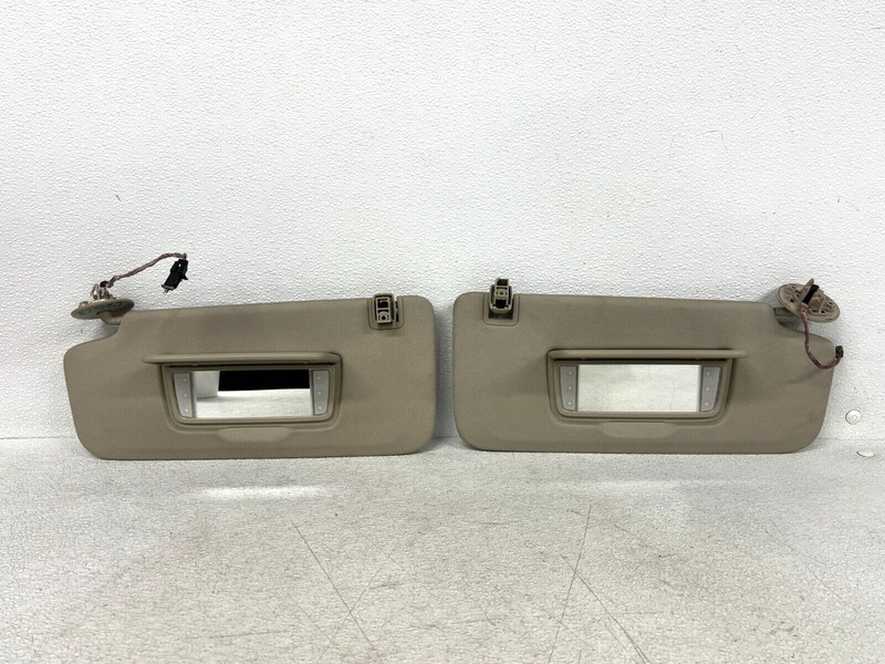 ⭐2018-2021 BUICK ENCLAVE FRONT WINDSHIELD SUNVISOR SHADE BEIGE OEM LOT2578