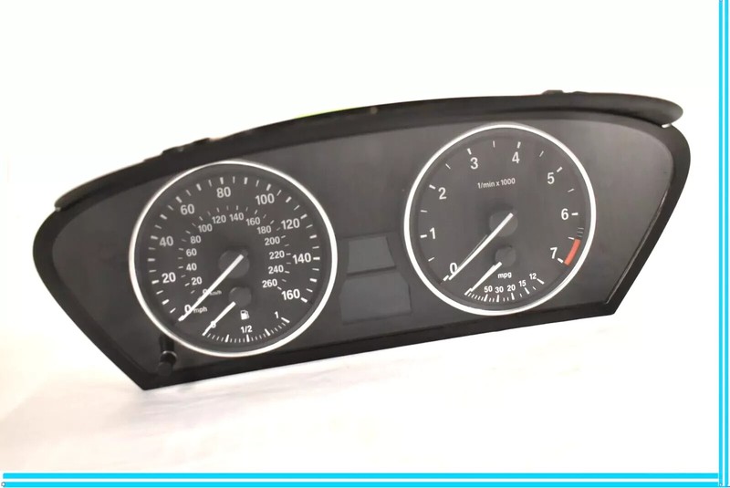 07-13 BMW X5 Instrument Cluster Gauge Speedometer Black 9134146 OEM