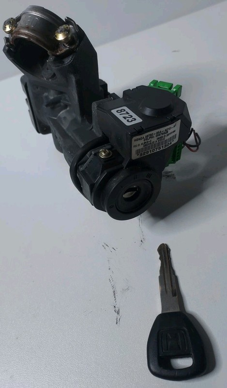 2001-05 Honda Civic A/T Ignition Switch Assy w/Immobilizer 1 Key SSA-A010-M1 OEM