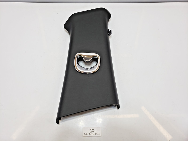 ✅10-14 OEM Rolls-Royce Ghost RR4 Front Right Passenger Upper B Pillar Trim Black