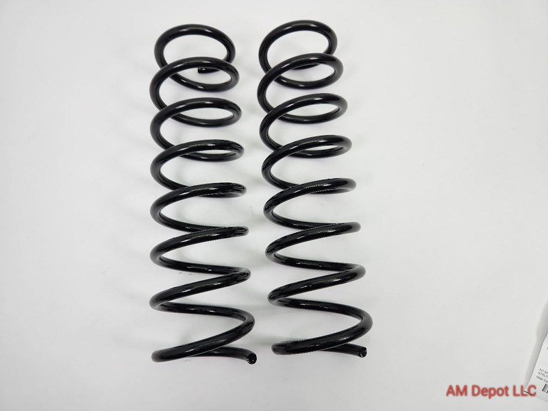 2008 BMW 535i E60 RWD Rear Suspension Coil Spring Set 33536761219 33536761217