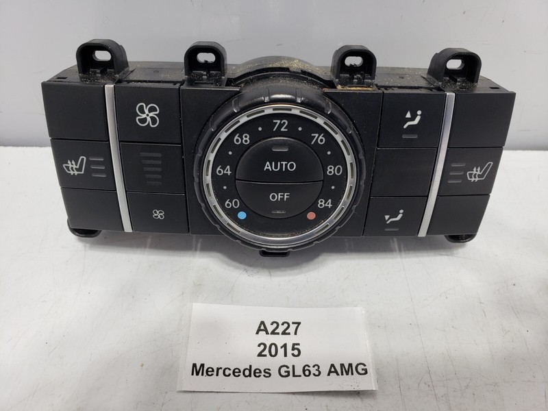 ✅13-19 OEM Mercedes X166 GL63 AMG GL550 Rear A/C Heater Climate Control Switch