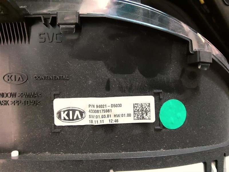 Speedometer Cluster MPH US Built VIN 5 1st Digit Fits 19-20 OPTIMA 1734504