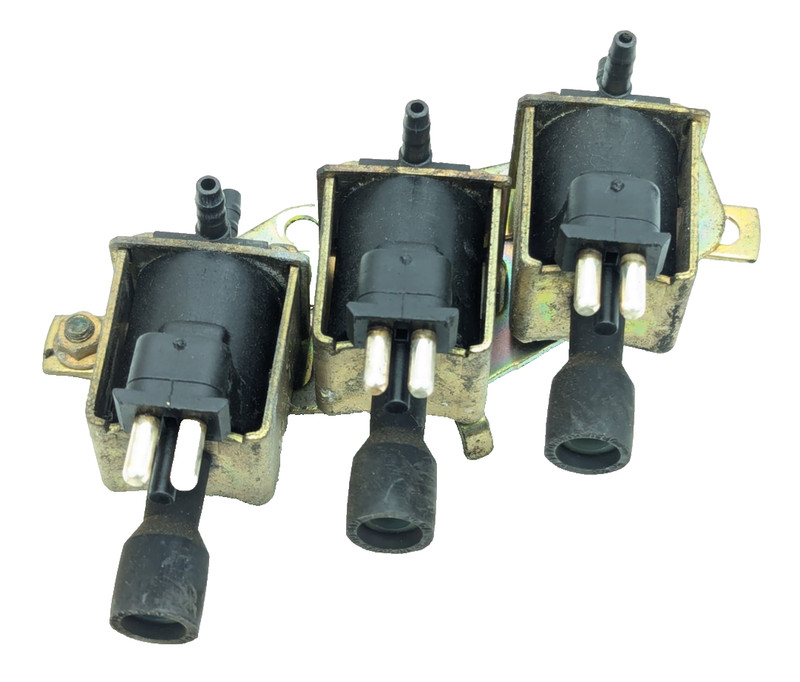 90-93 Mercedes 300SL 500SL Change Over EGR Vacuum Solenoid Valve Set of 3 OEM