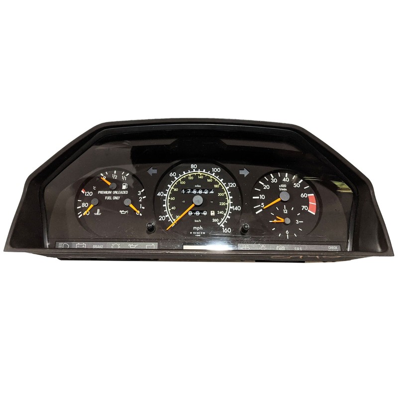 OEM Speedometer Instrument Cluster Mercedes-Benz 400E E420 1992-1995 1245421269