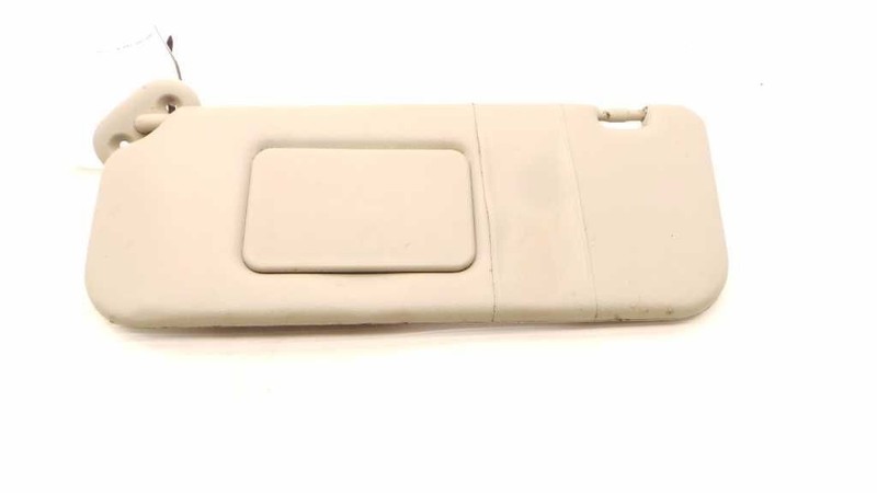 05-08 TOYOTA COROLLA XRS DRIVER SIDE BLACK FE12 SUN SHADE VISOR