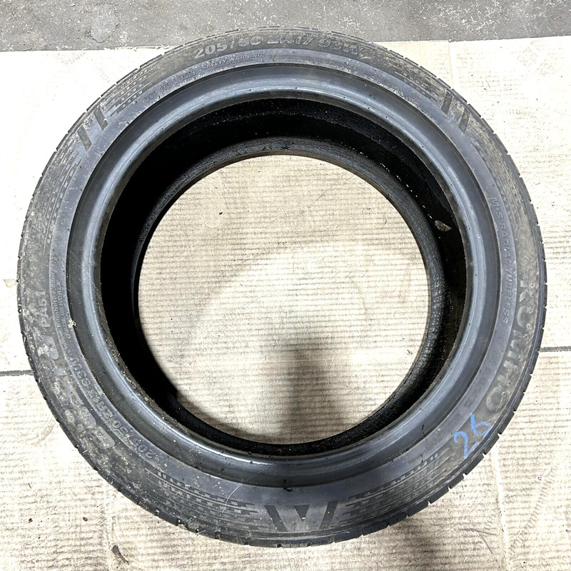 USED KUMHO ECSTA 205/50 ZR17 Tire 93W M+S8/32=6,5mm