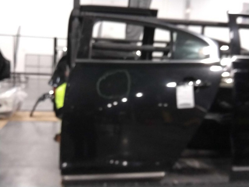 2013 Lincoln MKS Left Rear Door Black Used OEM 517925 89K Mileage