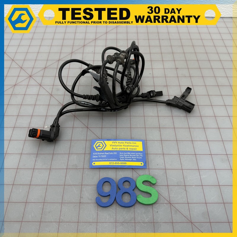 10-16 Mercedes E-class W212 FRONT LEFT SIDE WHEEL SPEED ABS SENSOR OEM