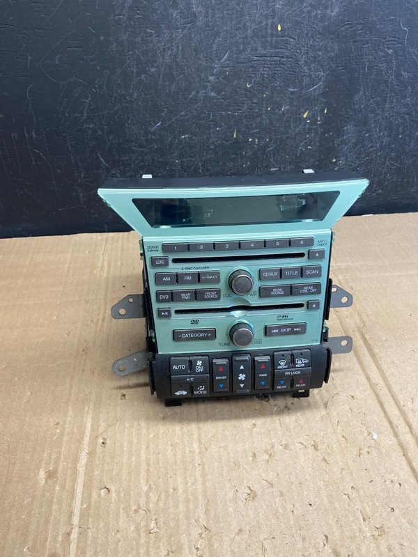 2009 to 2011 Honda Pilot AM FM CD Audio Radio Player Climate Control AE1720 DG