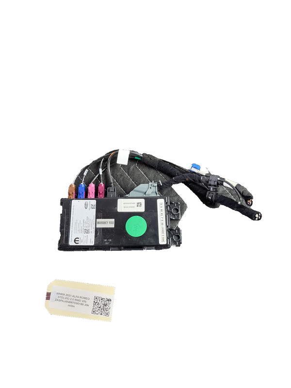Used Oem Alfa Romeo CBX Cell Telematics Control Module 2.0L 2018-2024 Stelvio