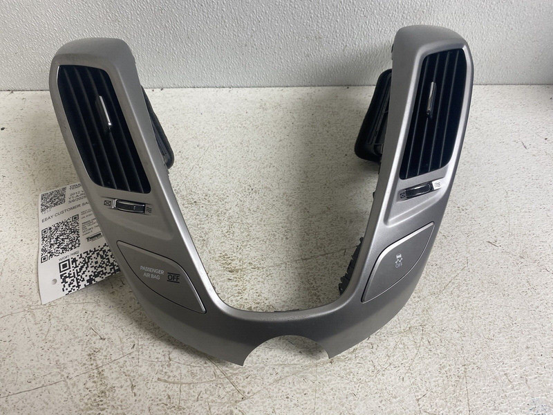2012-2017 Hyundai Veloster Heater A/C Radio Stereo Climate Bezel Hood Trim Cover