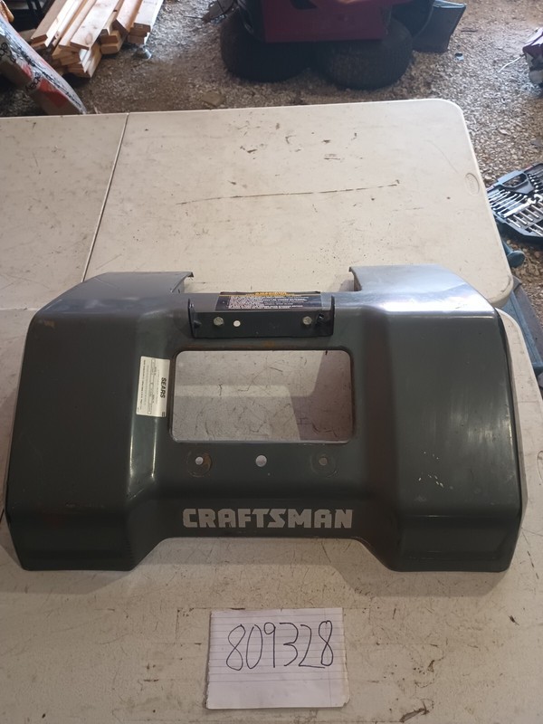 Craftsman 15.5 HP42” seat frame base panel 917.256812
