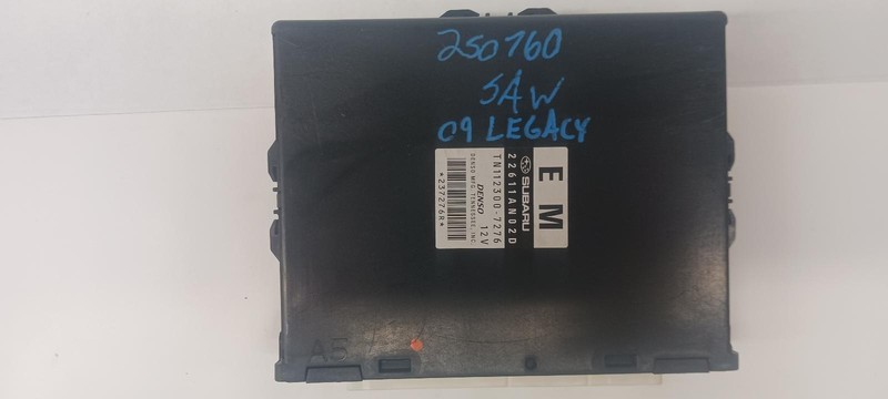 08-'09 SUBARU LEGACY Electronic Control Module 2.5L non-turbo OEM 1 Year Wnty!