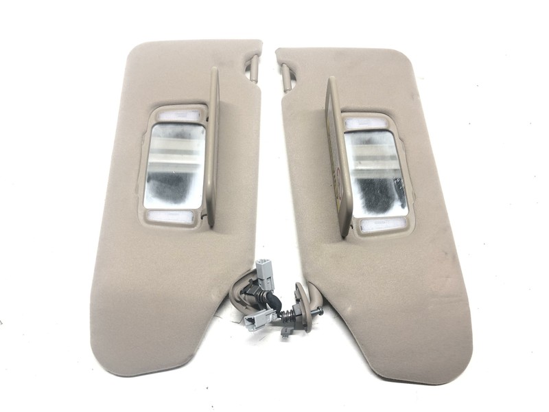 1998-2002 Honda Accord Beige Sun Visor Set Clean Oem Tested