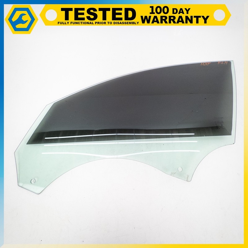 16-23 JAGUAR XF FRONT LEFT DRIVER SIDE DOOR WINDOW GLASS OEM