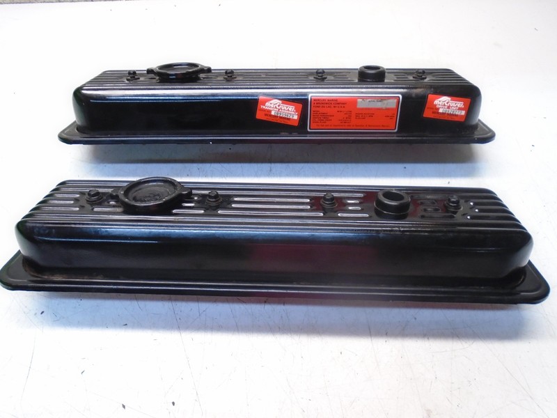 U2 Mercruiser V8 5.0L Valve Rocker Cover Starboard / Port 814505A1 & Cap 17345