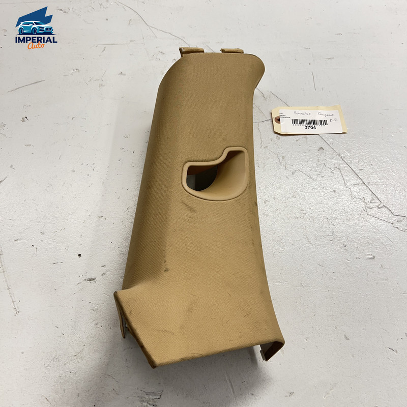 PORSCHE CAYENNE REAR LEFT C PILLAR UPPER QUARTER PANEL TRIM COVER OEM 2011-2017