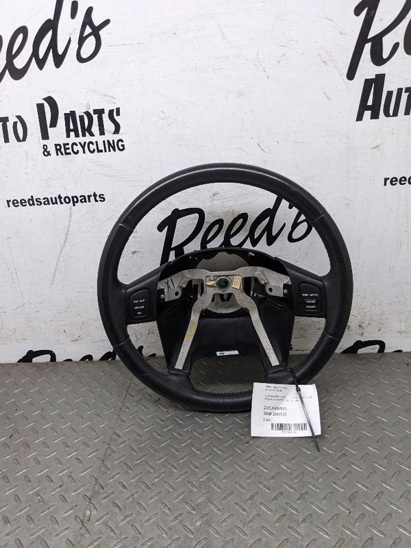 2003-2006 Jeep Wrangler TJ OEM Steering Wheel Leather Cruise Control 1196191