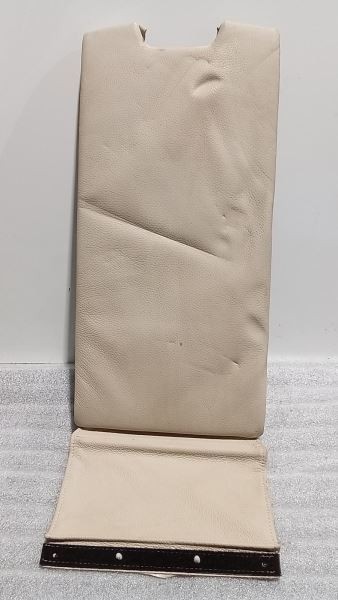 2002-2008 BMW 750i 750Li E66 Rear Seat Armrest Pad Cream
