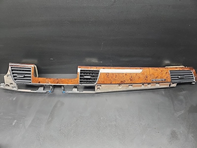 💎 2011-2018 AUDI A8 L DASH RIGHT WOODGRAIN TRIM COVER BEZEL MOLDING OEM 💎