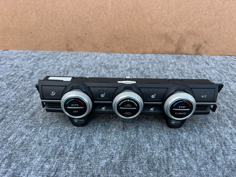 GENESIS G70 2019-2026 OEM DASH AC CLIMATE CONTROL SWITCH PANEL ASSEMBLY