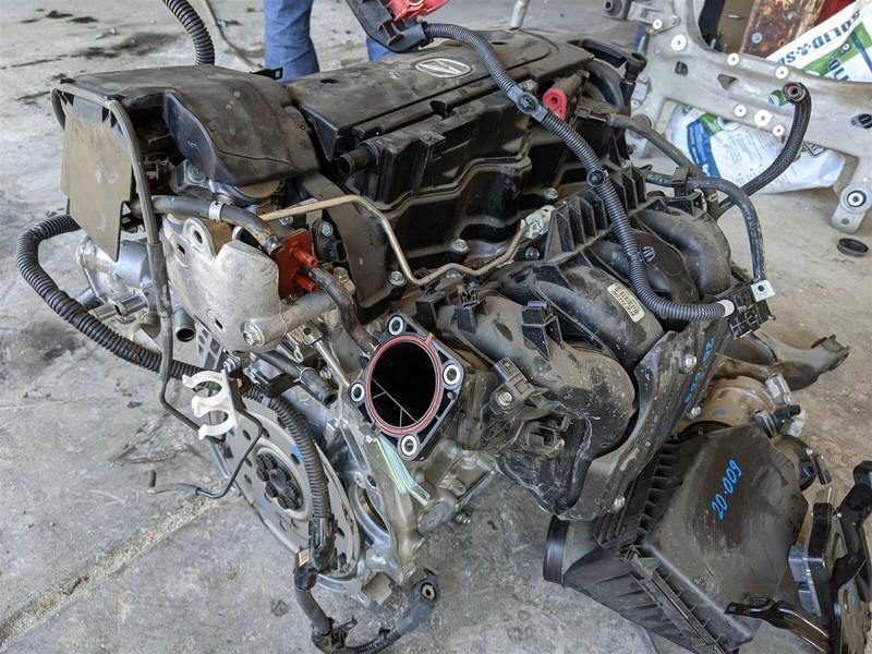 2017 Acura Tlx Fwd 2Wd Engine Motor Longblock 42,000 Miles 3Mw Oem