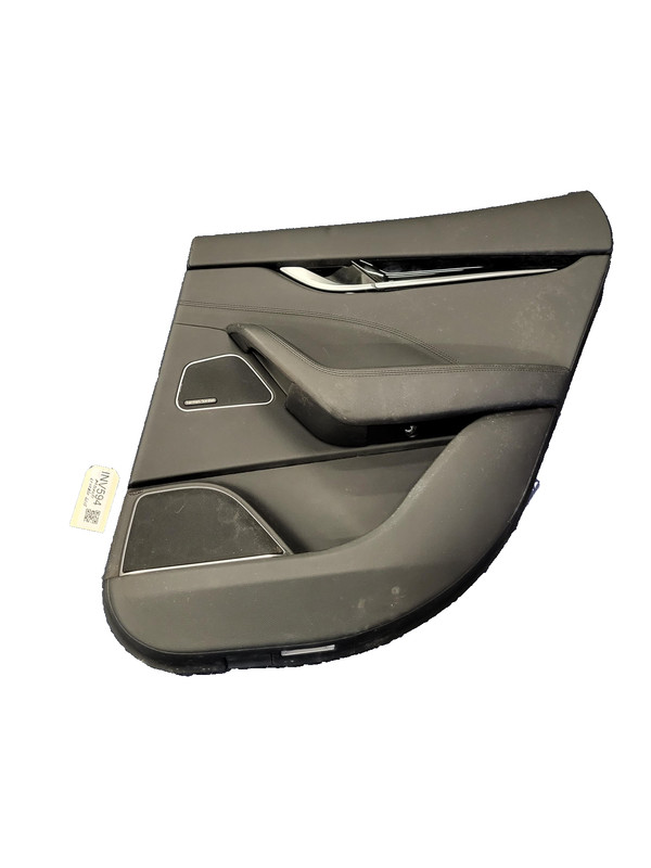 Used Oem Maserati Right Passenger Rear Door Trim Panel for 2017-2024 Levante