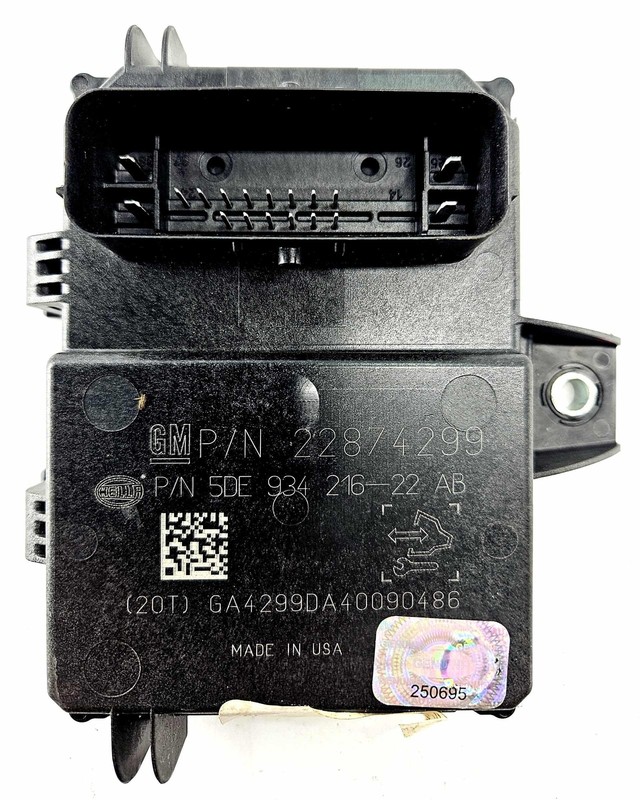 2013-2014 Chevy Impala Fuel Pump Control Module OEM 22874299 Needs Programming