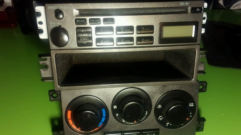02 03 04 HYUNDAI ELANTRA RADIO CD PLAYER/ AC HEAT CONTROL(FOR PARTS) H35#019