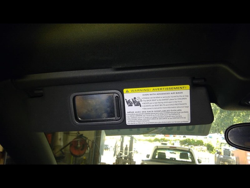 Driver Sun Visor Illuminated Convertible Fits 08-15 AUDI TT 1656758
