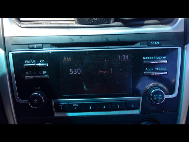 2016 Nissan Altima S SL SR SV NON-NAV Radio Stereo Menu Info 28185 9HR1A Oem