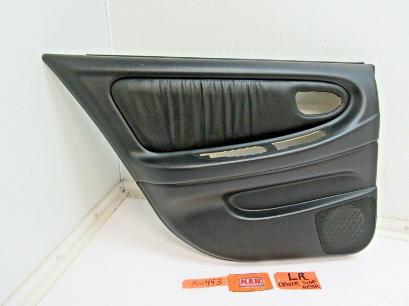 DOOR PANEL REAR BACK LEFT L LH LR DRIVER BLACK LEATHER CAR for 01 MAXIMA SE